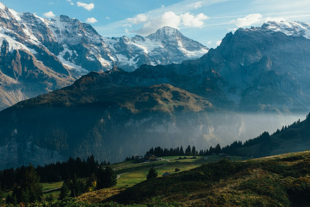 mountain landscape switzerland